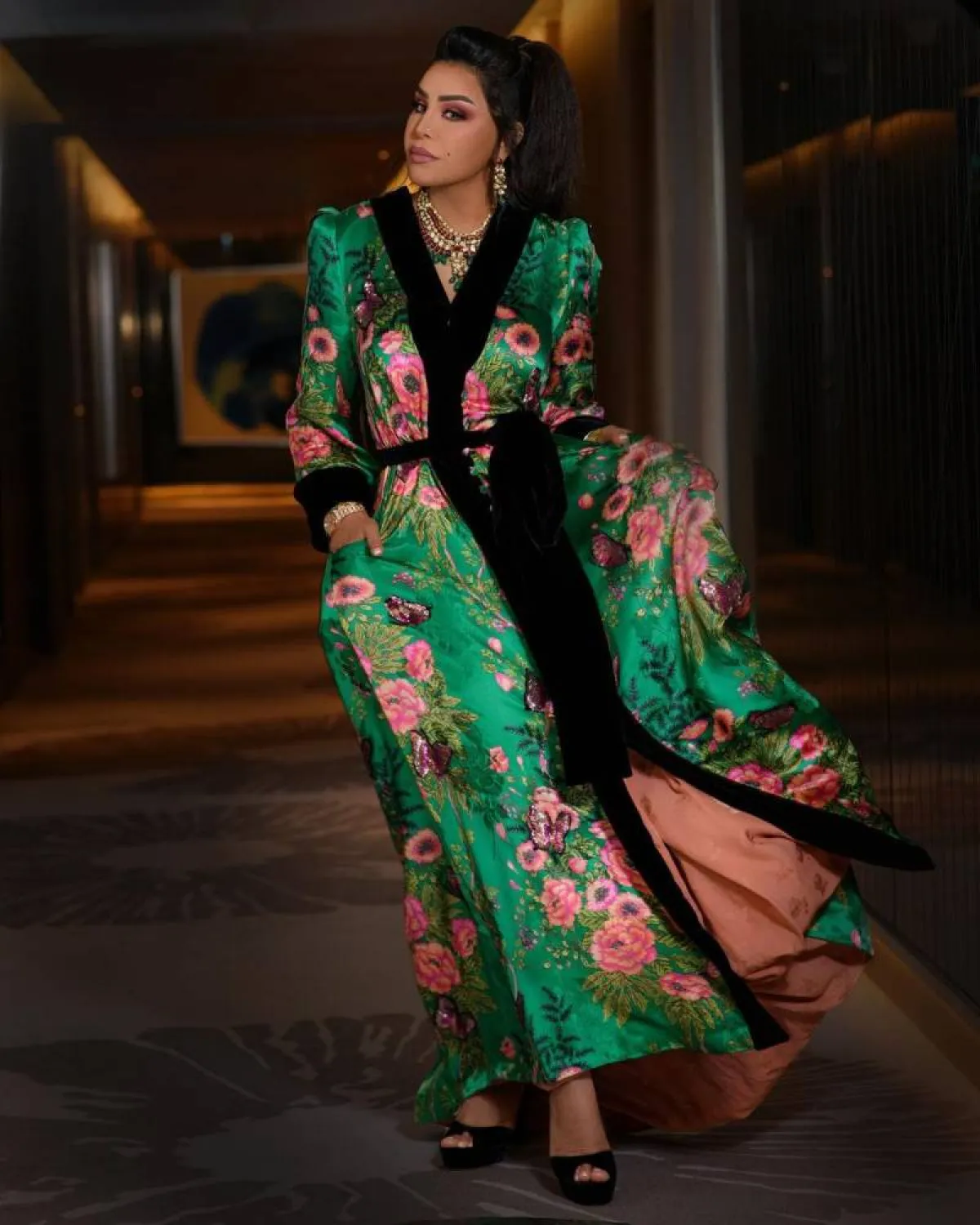 أحلام الشامسي - الصورة من حسابها على إنستجرام