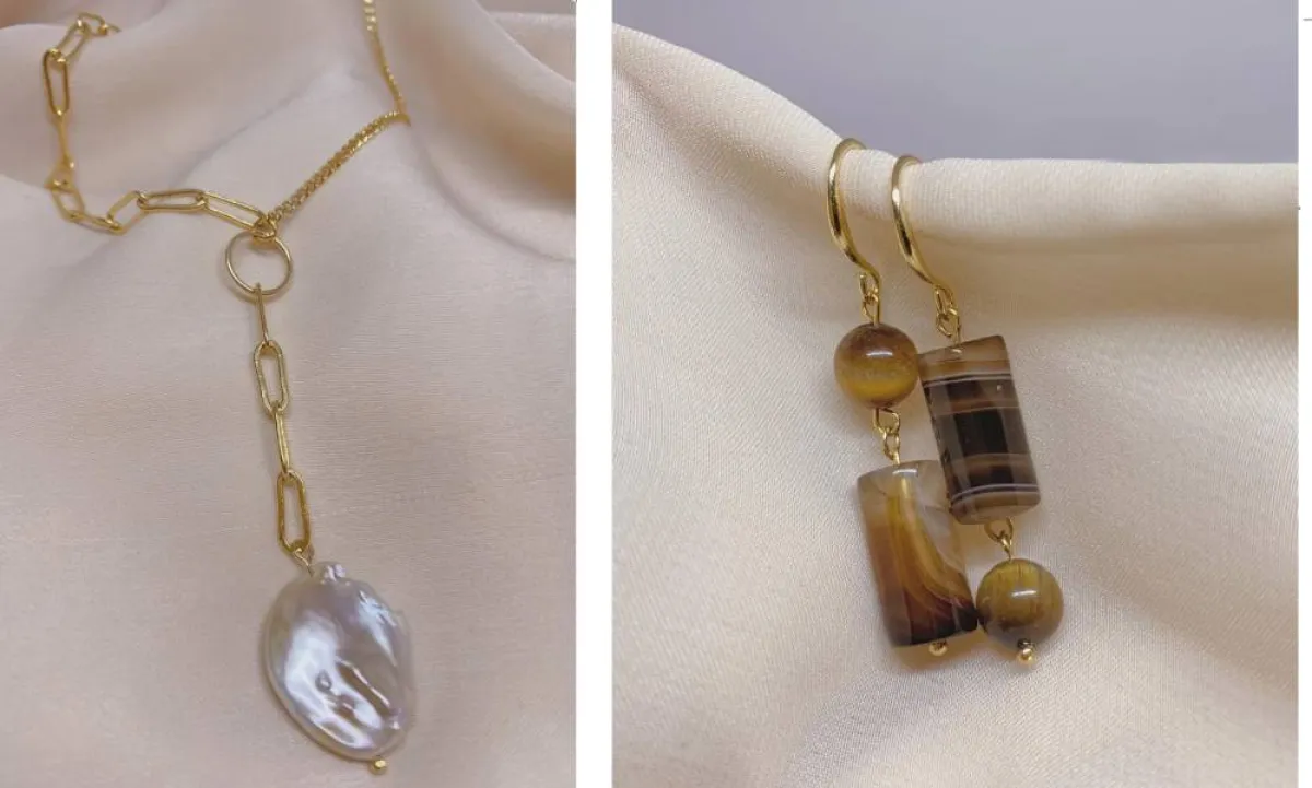 من تصاميم المصممة هنا أبو الزور