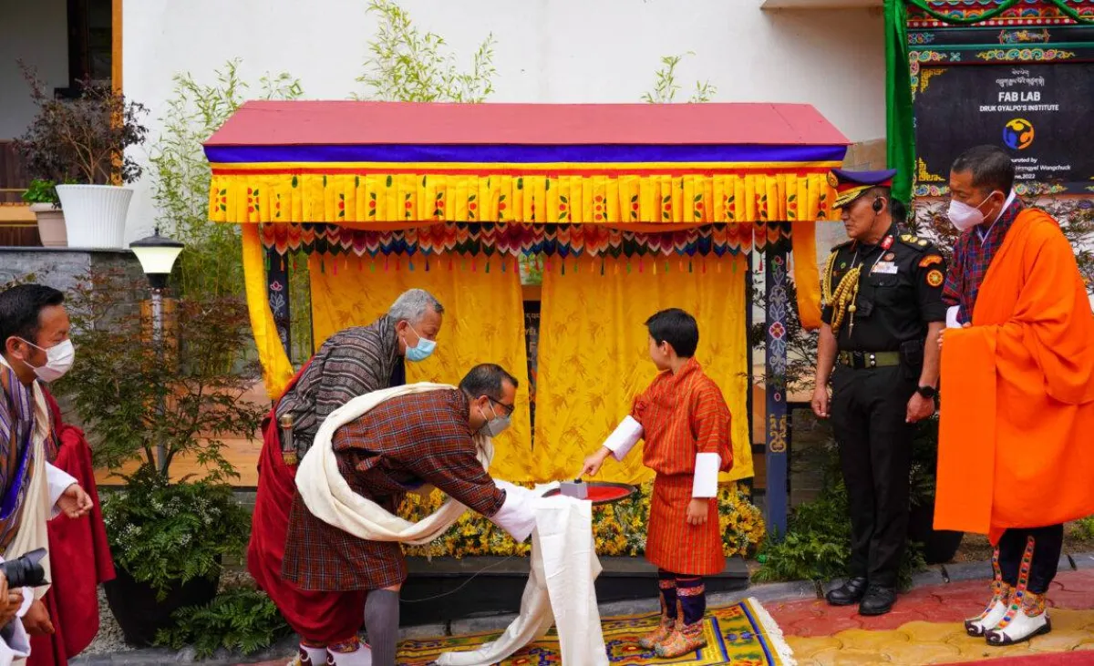 ولي عهد بوتان في أولى مهامه الملكية- الصورة من موقع Royal Central