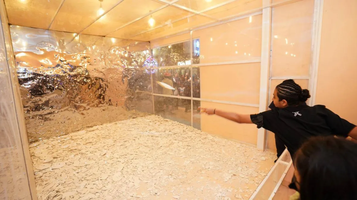 ركن تكسير الصحون لتفريغ الطاقة - مصدر الصورة المركز الاعلامي لموسم جدة