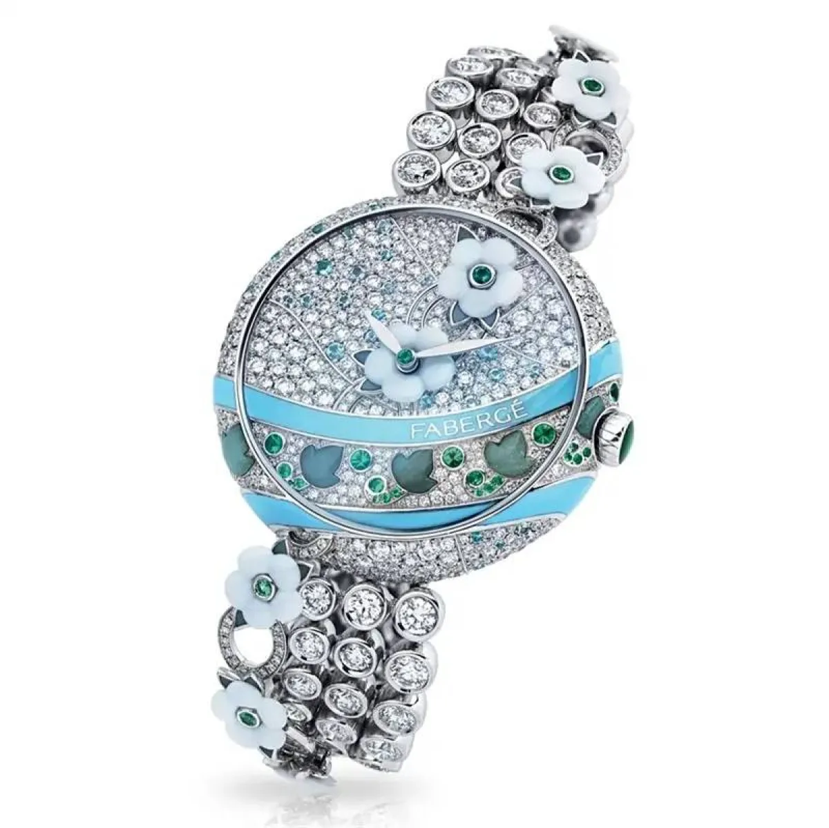 ساعة Summer in Provence Emerald من Fabergé 