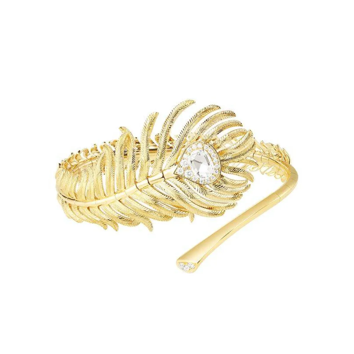 سوار ذهب أصفر بالألماس من بوشرون Boucheron