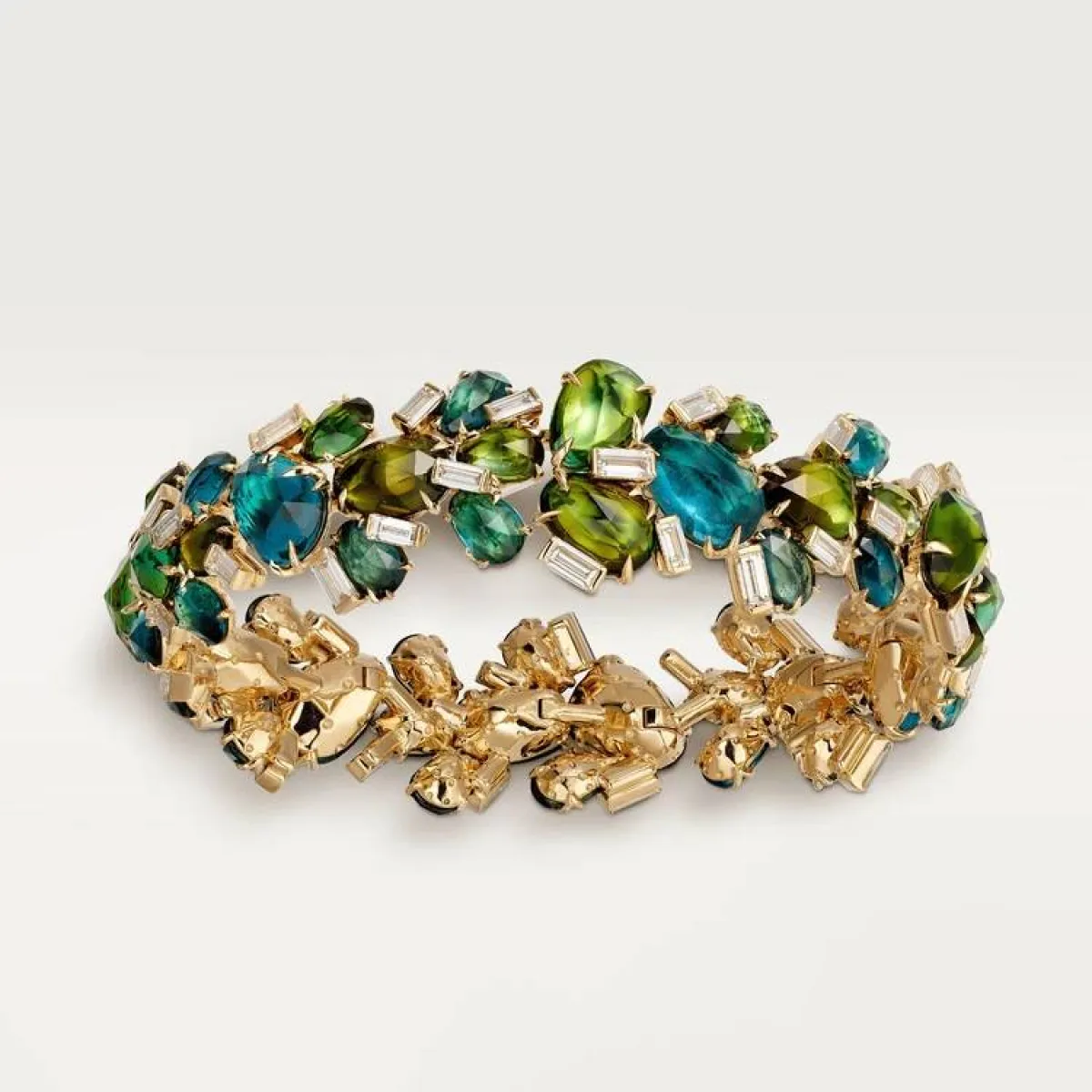 سوار ذهب أصفر بالألماس من كارتييه Cartier