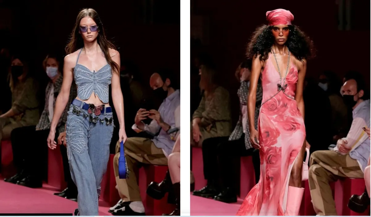 بلوزة من وحي الفراشة من بلومارين 