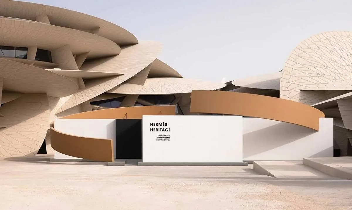 حكاية دار هيرميس في معرض "قصة حقيبة : Heritage Hermès" في متحف قطر الوطني
