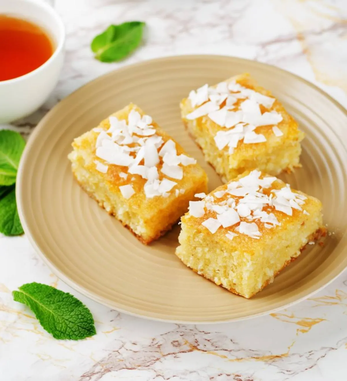 صورة لكيكة جوز الهند