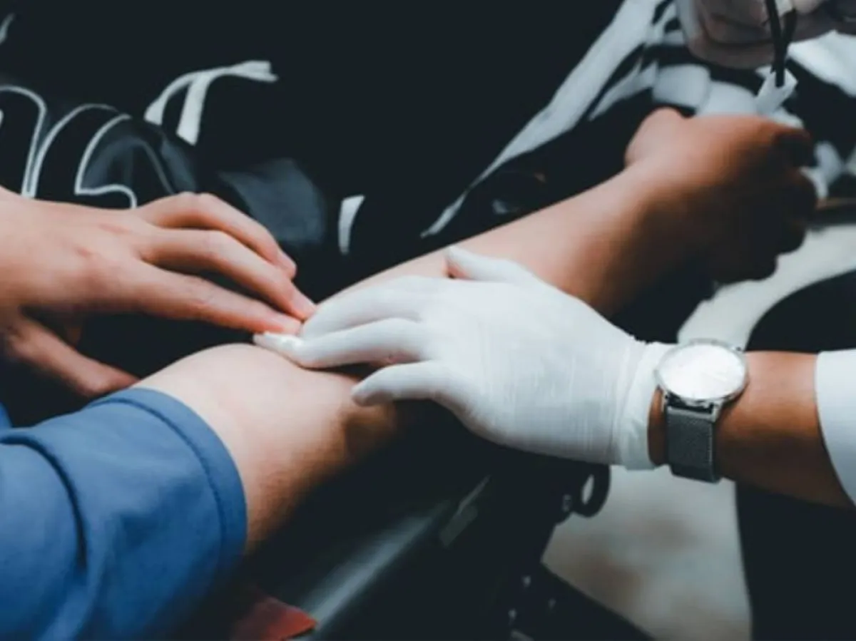 التبرع بالدم