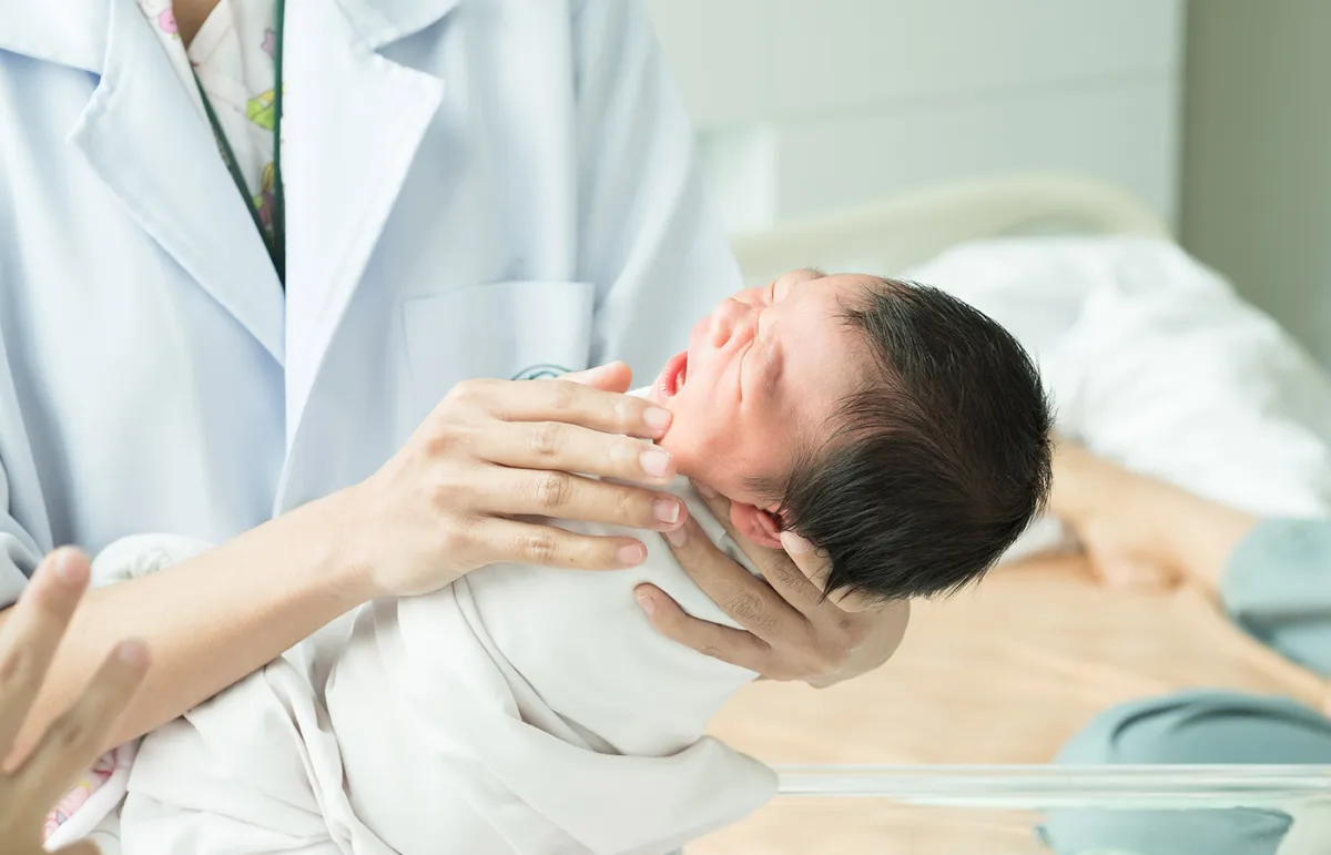 أعراض نقص الأكسجين عند الرضع