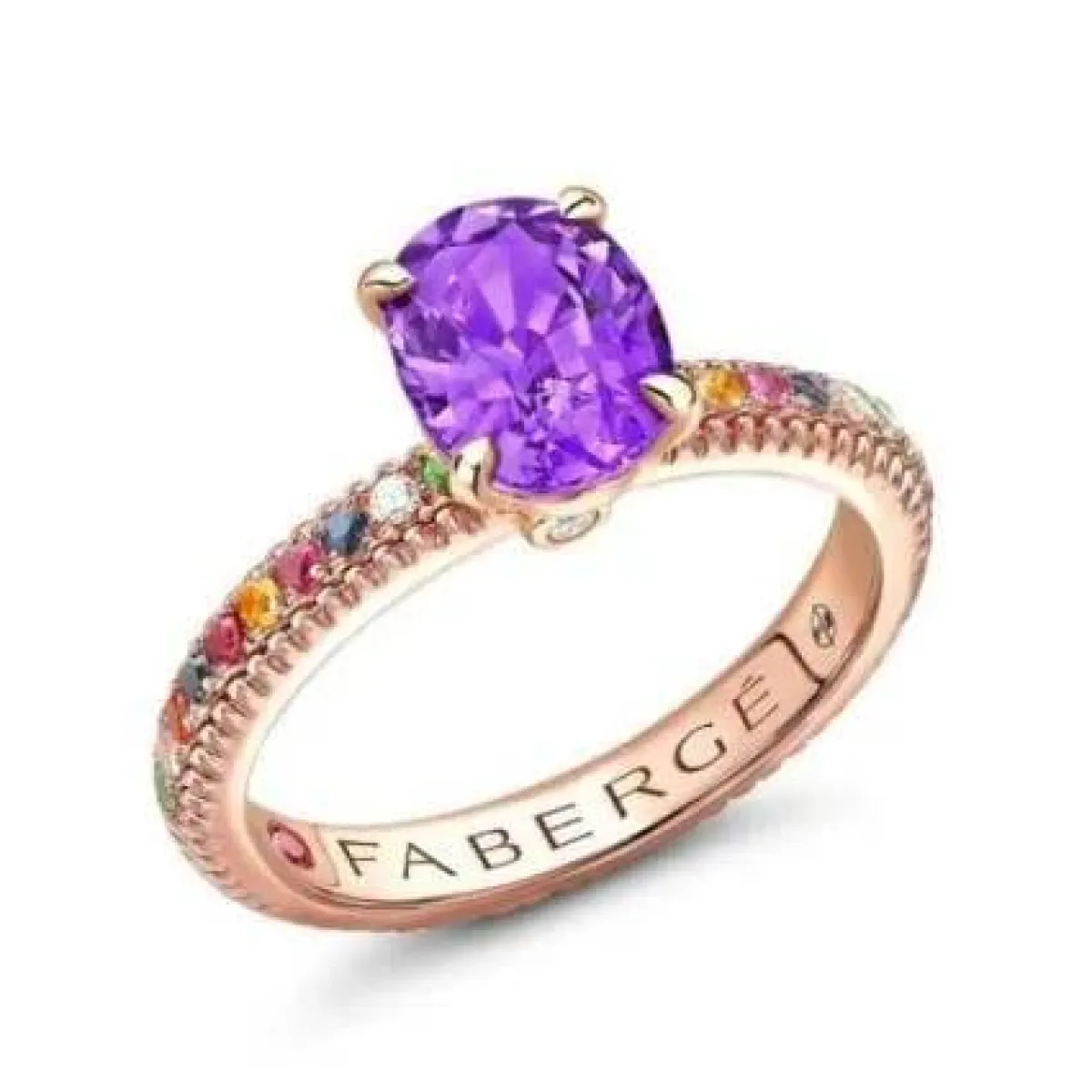 خاتم Colours of Love من Faberge 