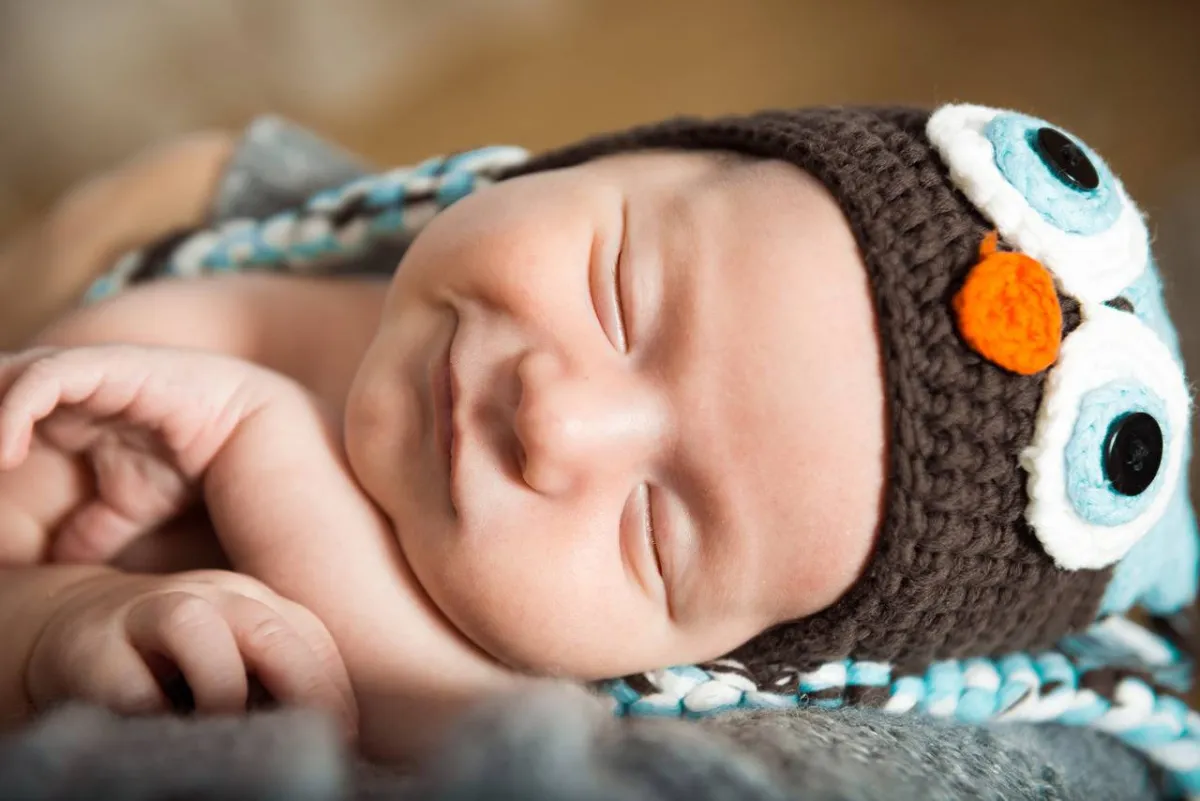 صورة لمولود نائم