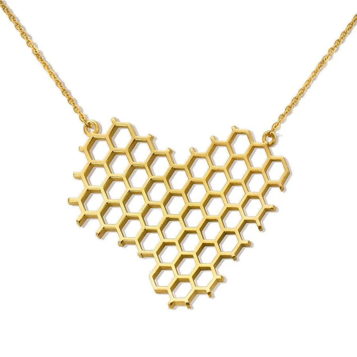 قلادة على شكل خلية نحل من فاب أتيليه Fab Atelier