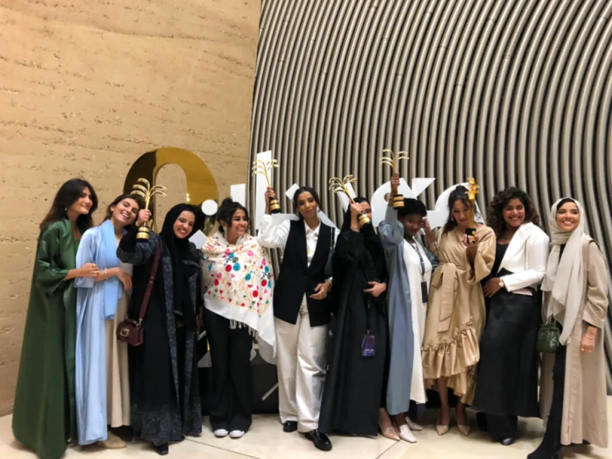 فرحة الفائزات الفوز بفيلم "قوارير"- الصورة خاصة بـ"سيدتي"