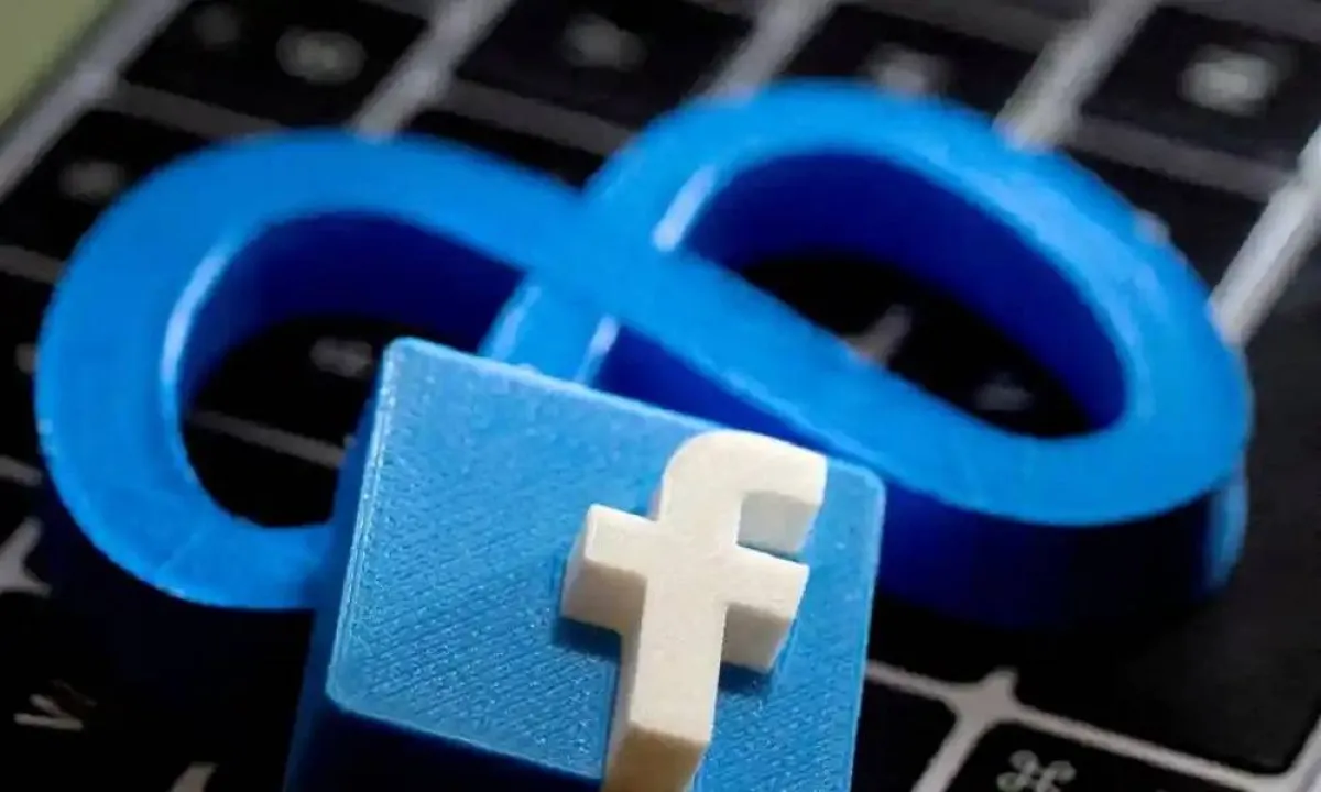 صورة شعار ميتا وفيبسوك