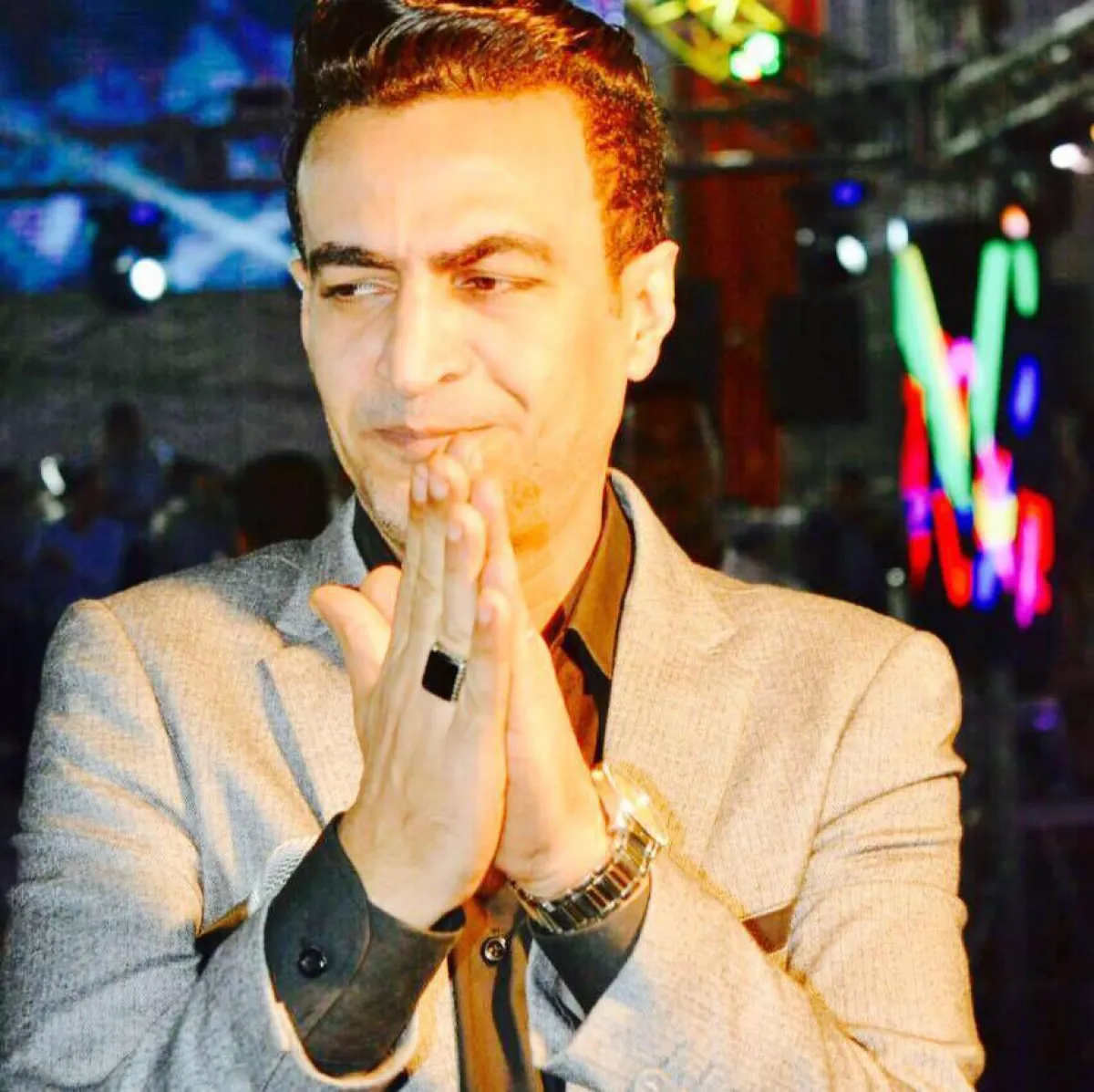 سمسم شهاب - الصورة من حسابه على فيسبوك