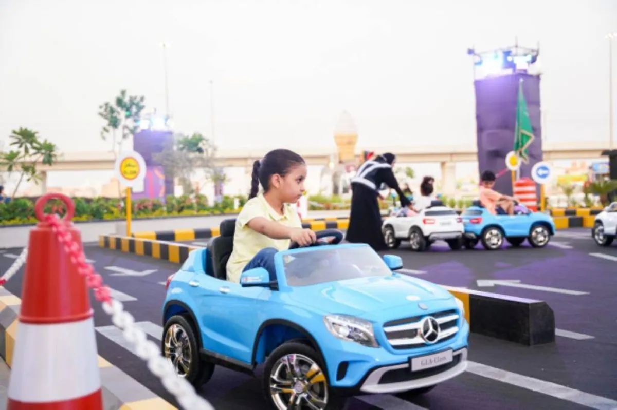 ركن محاكاة قيادة السيارة