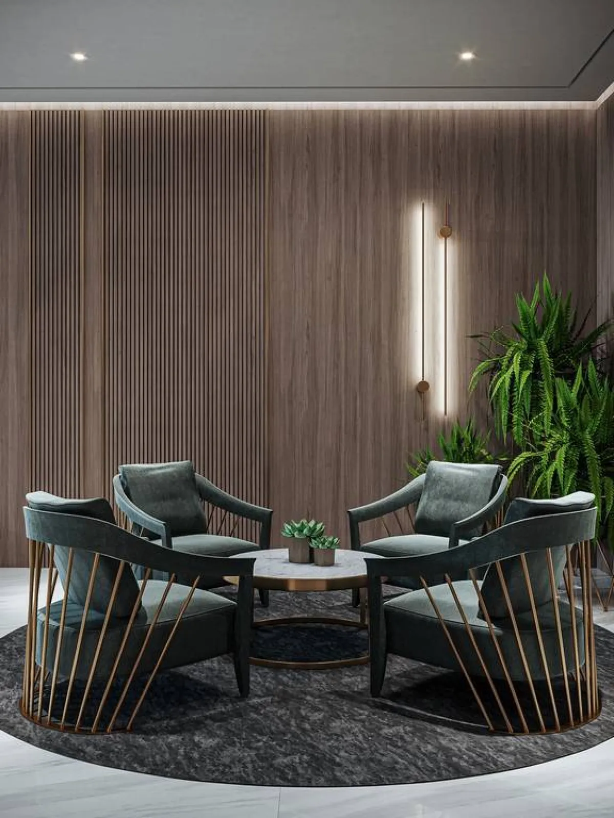 من تصاميم ألينا وقاص الداخلية