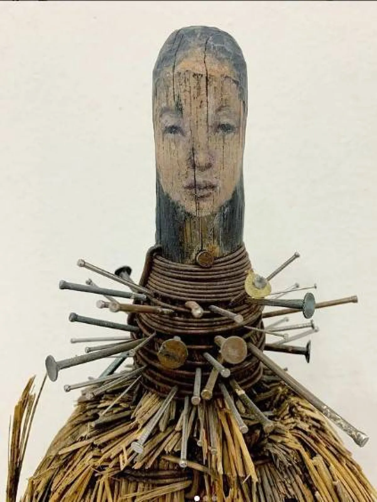 منحوتات على فرشاة الرسم