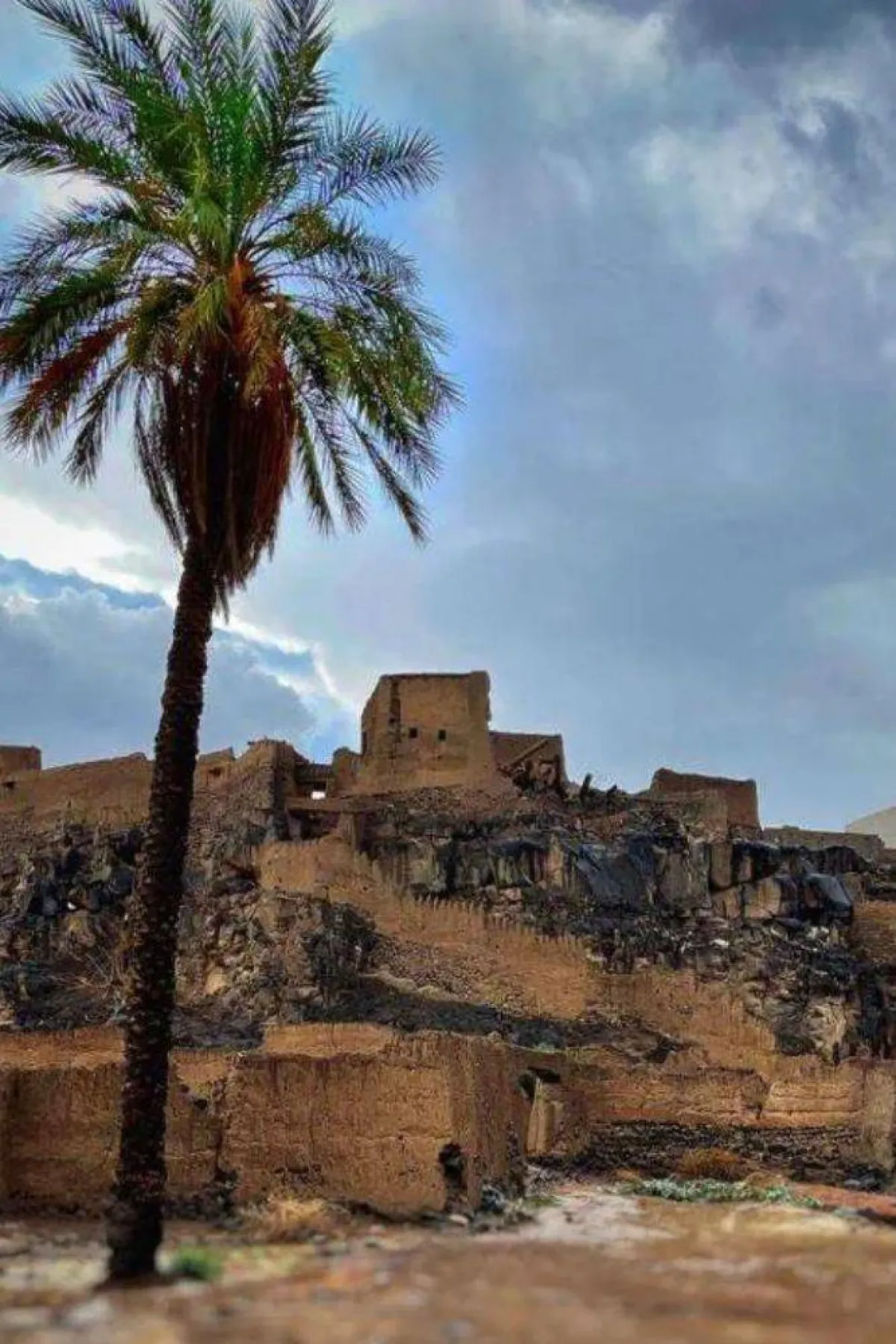 تظهر الصورة القرية التراثية- مصدر الصورة مبروك الجابر