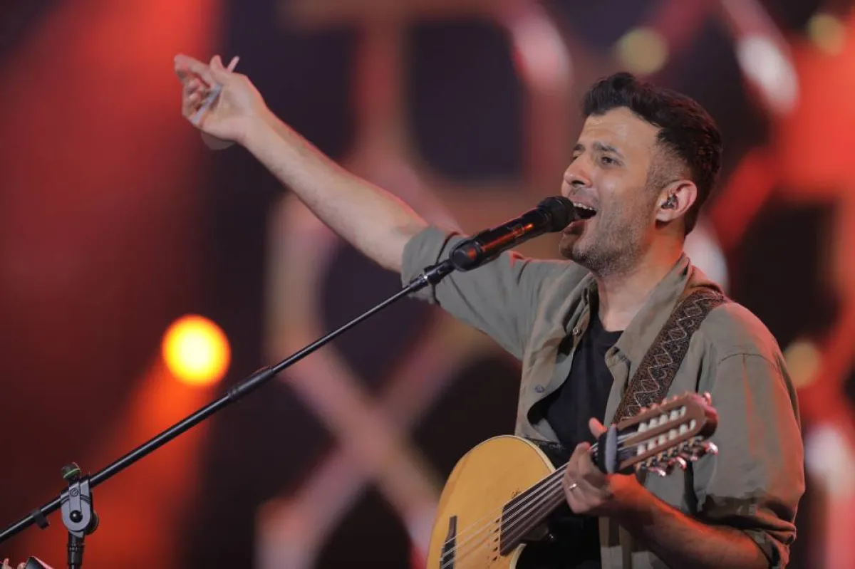 حمزة نمرة - الصورة من الشركة المنظمة بنش مارك 