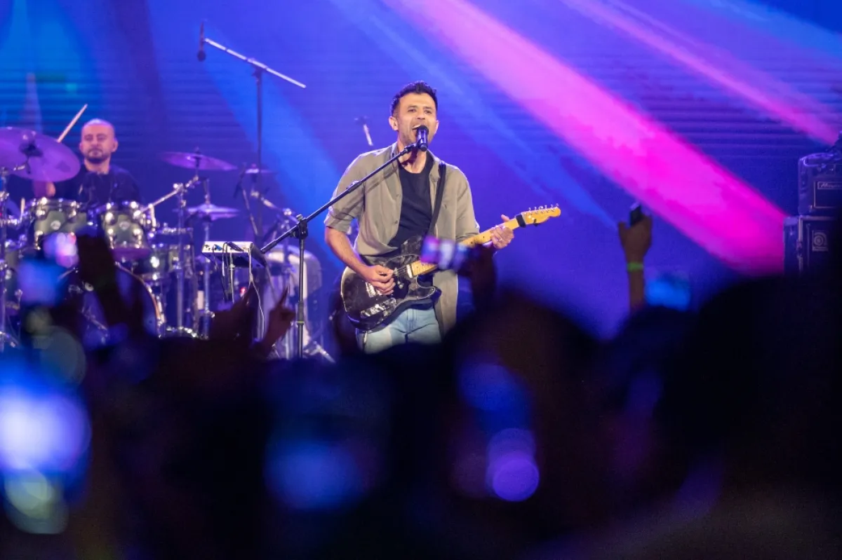 حمزة نمرة - الصورة من الشركة المنظمة بنش مارك