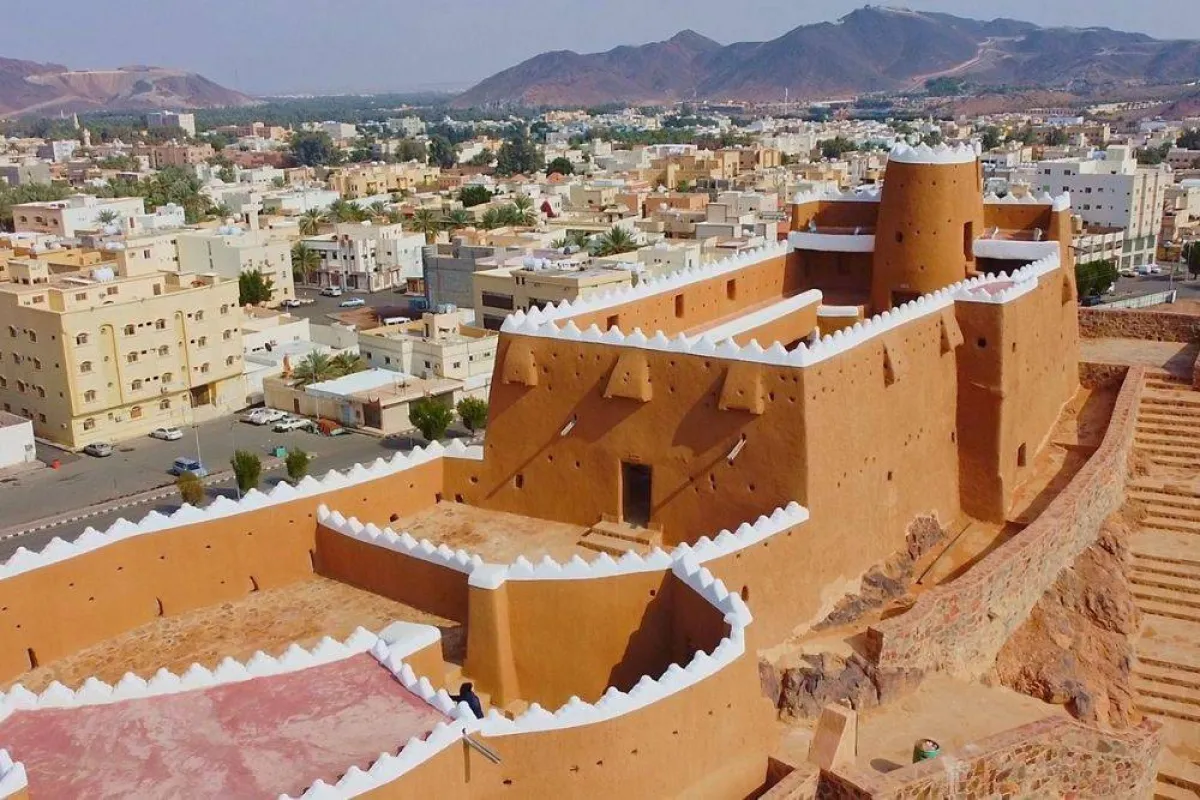 صورة تظهر قلعة عيرف -مصدر الصورة موقع روح السعودية