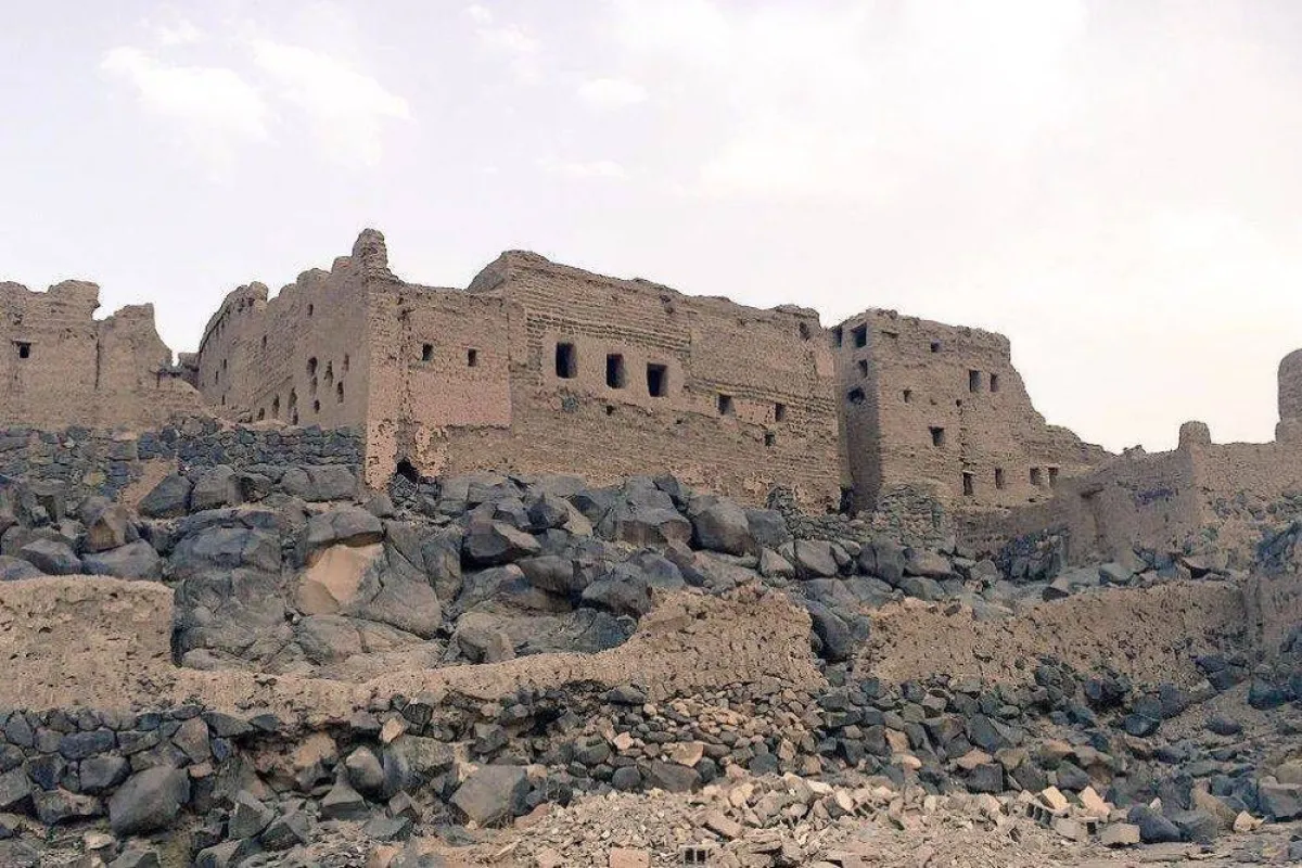 صورة تظهر تاريخ فيد الأثري من موقع سائح الرسمي