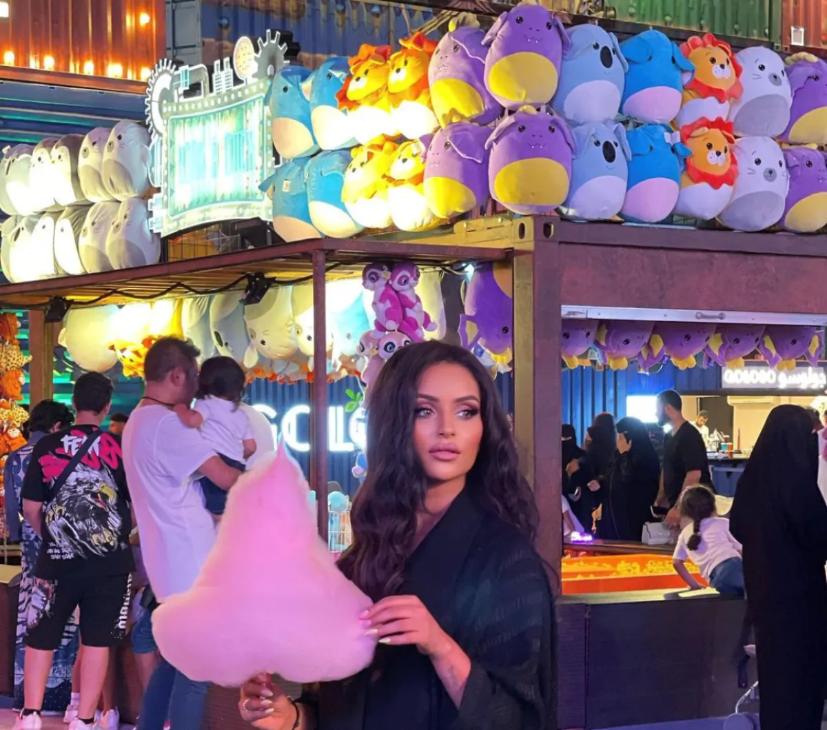 نسرين  سروري في موسم جدة - الصورة من حسابها على الانستجرام 