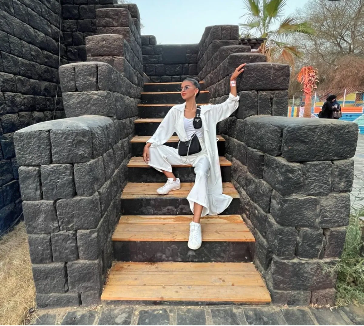 وعد شعث في موسم جدة - الصورة من حسابها على الانستجرام