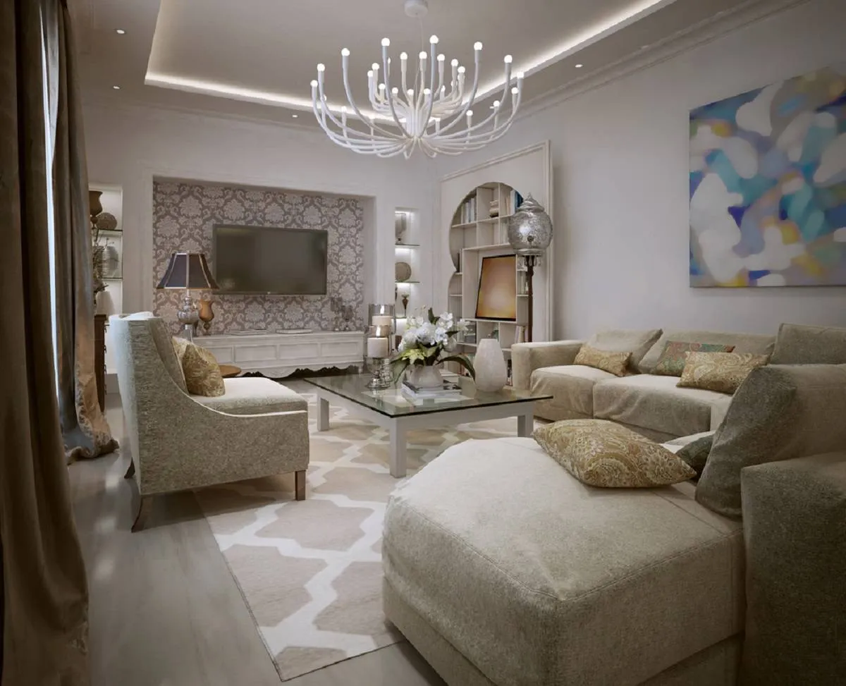 صالة مغربية عصرية