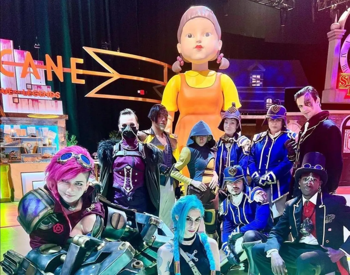 أبطال عمل Squid Game- الصورة من حساب المسلسل على إنستغرام