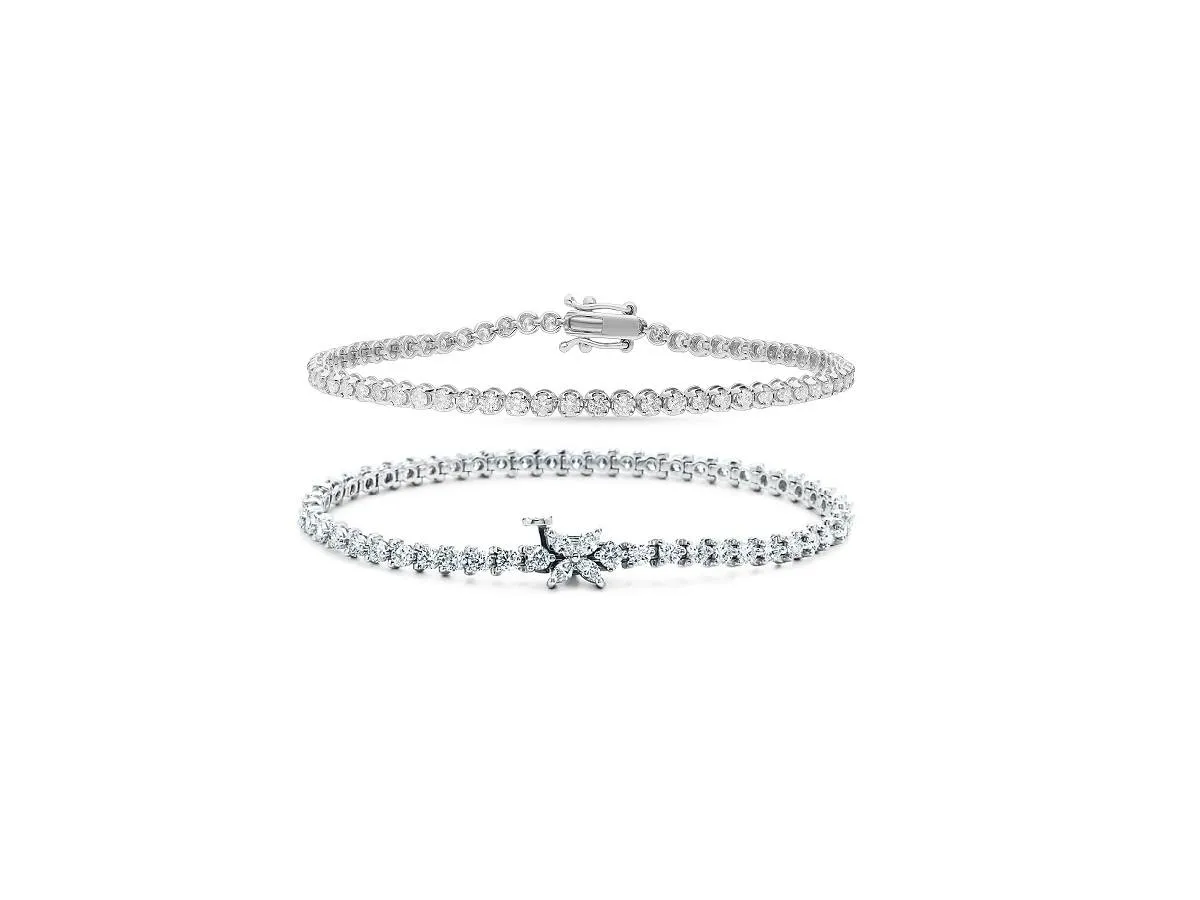  موديلات أساور تنس لإطلالات الصيف