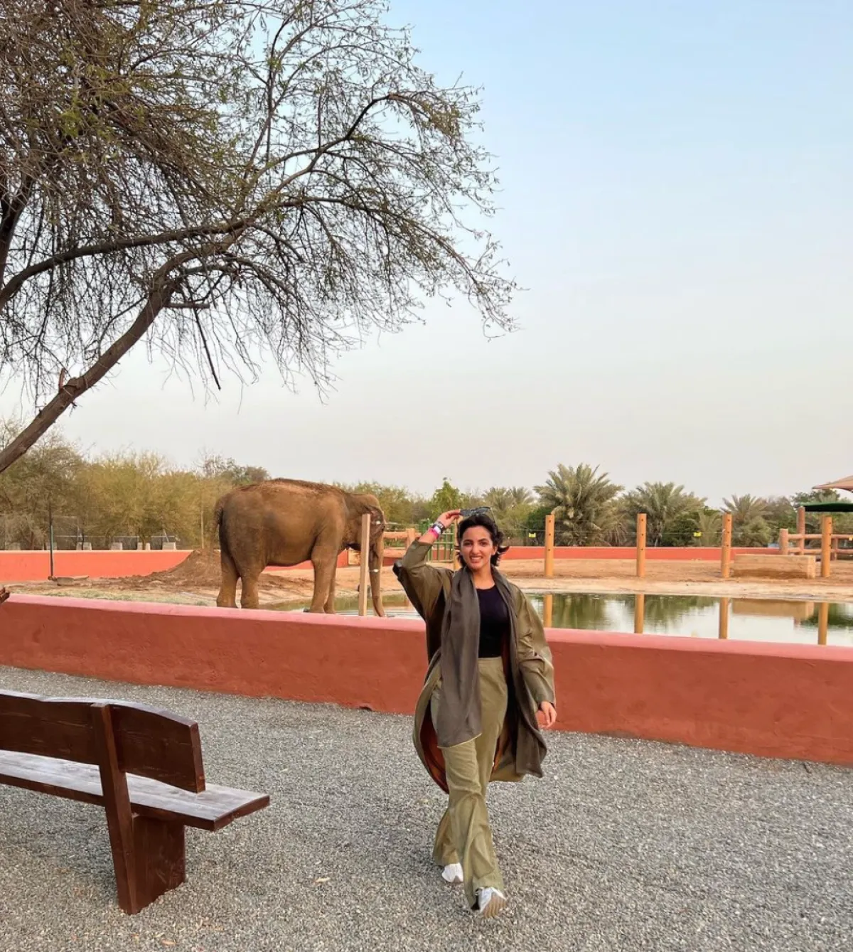 حياة - الصورة من حسابها على الانستجرام