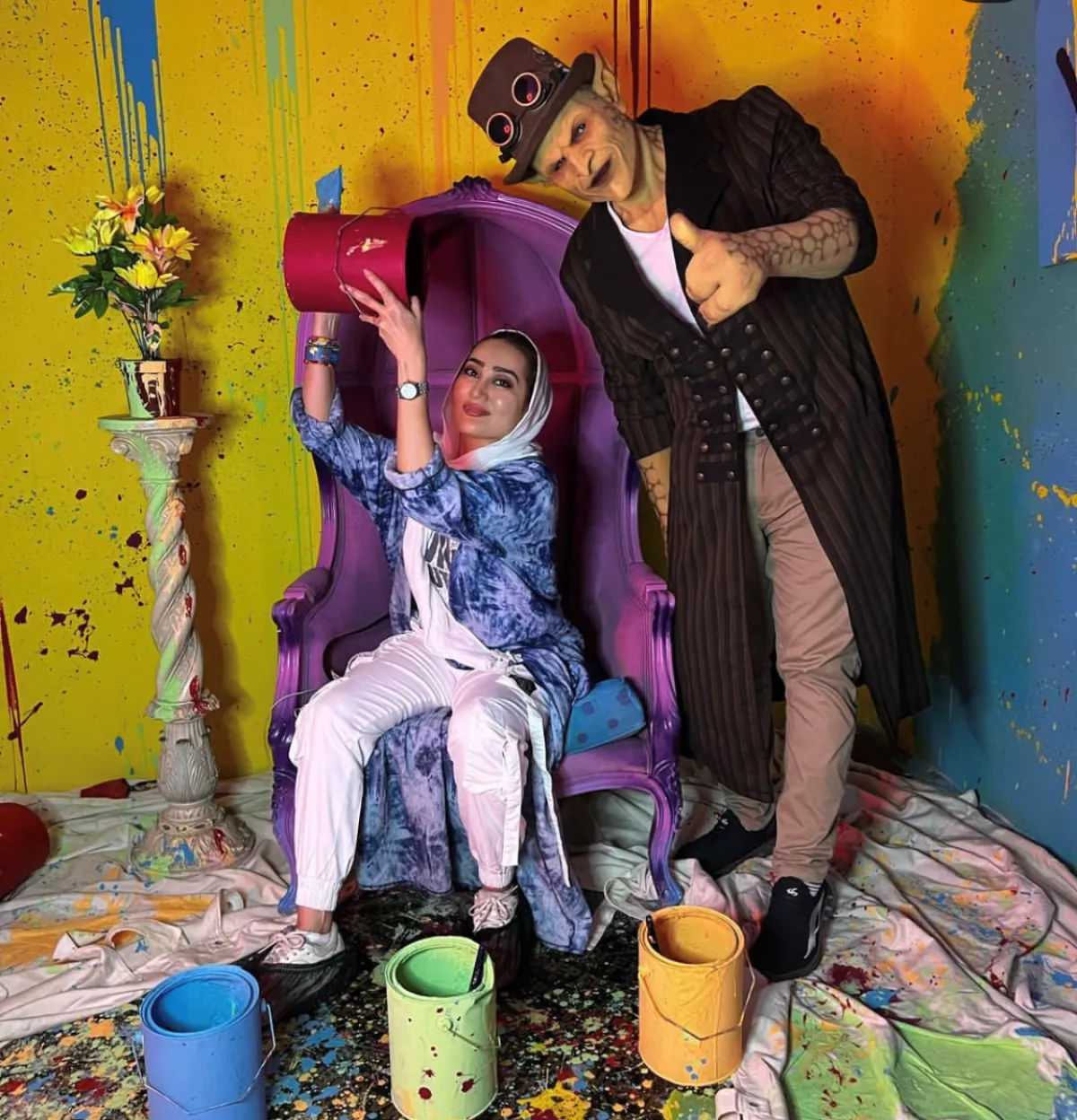 أمل الياس - الصورة من حسابها على الانستجرام