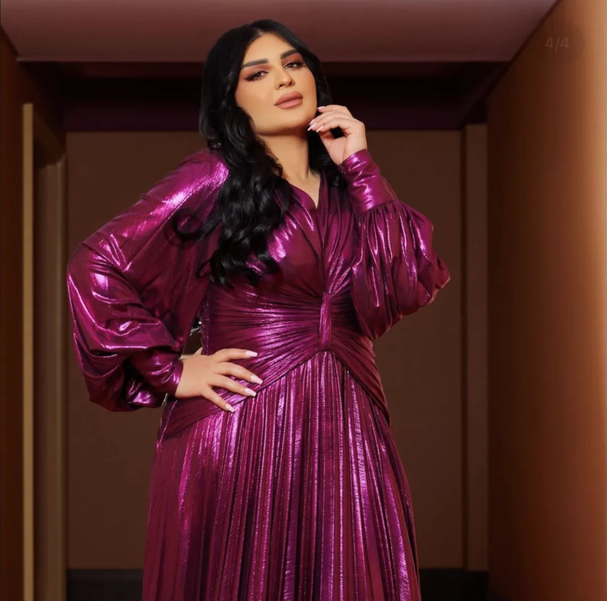 أصيل هميم - الصورة من حسابها على الانستجرام 