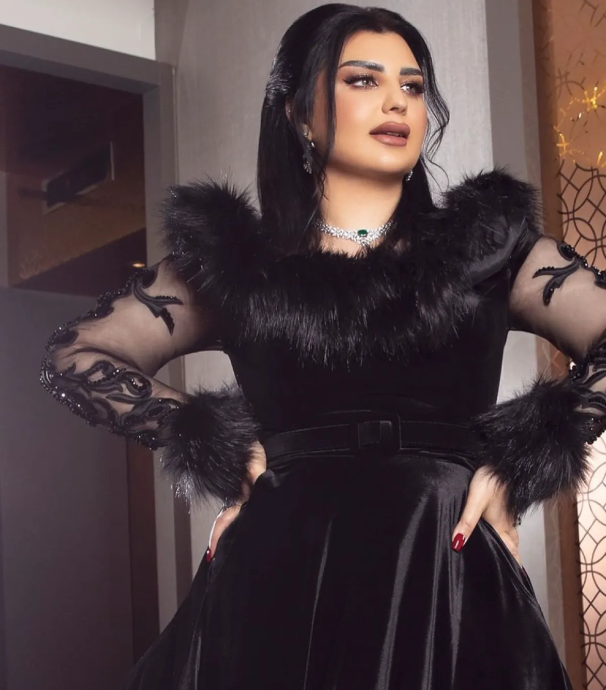 أصيل هميم - الصورة من حسابها على الانستجرام 