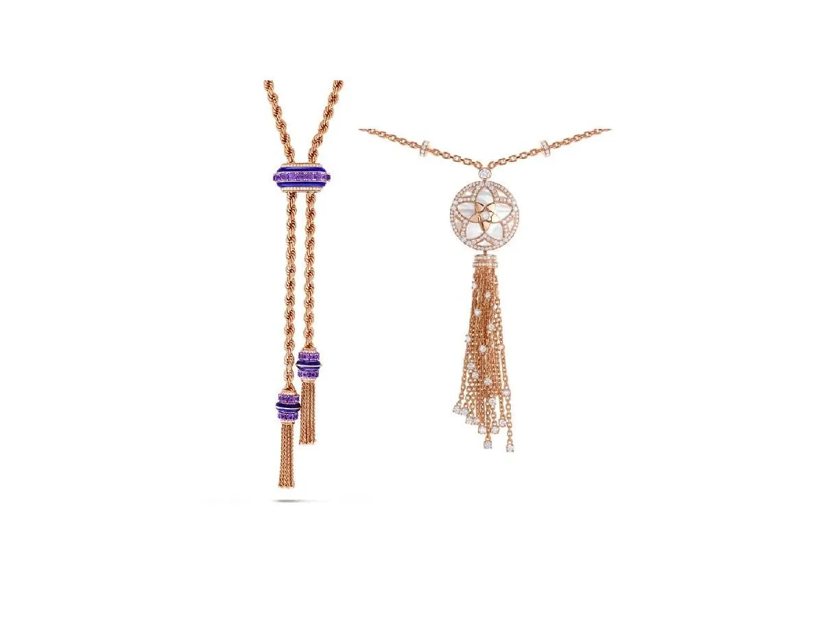 موديلات قلادات تاسيل ذات الشرابة