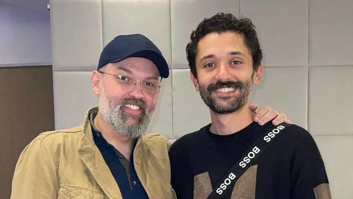 محمد وكريم محمود عبدالعزيز - صورة من حساب محمد على إنستجرام