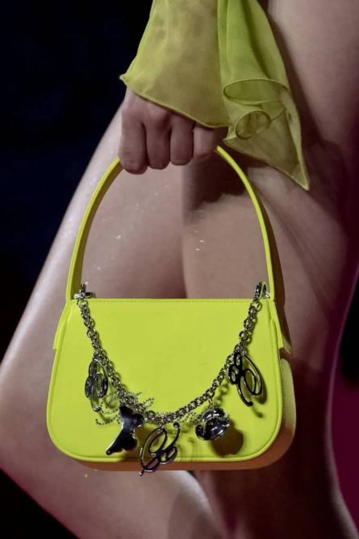 حقيبة صفراء من بلومارين