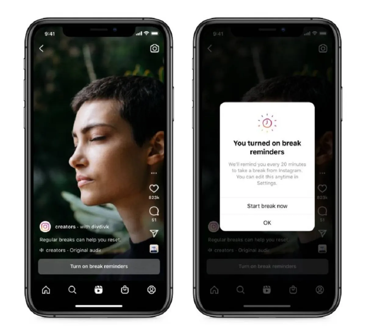 صورة ميزة إنستجرام