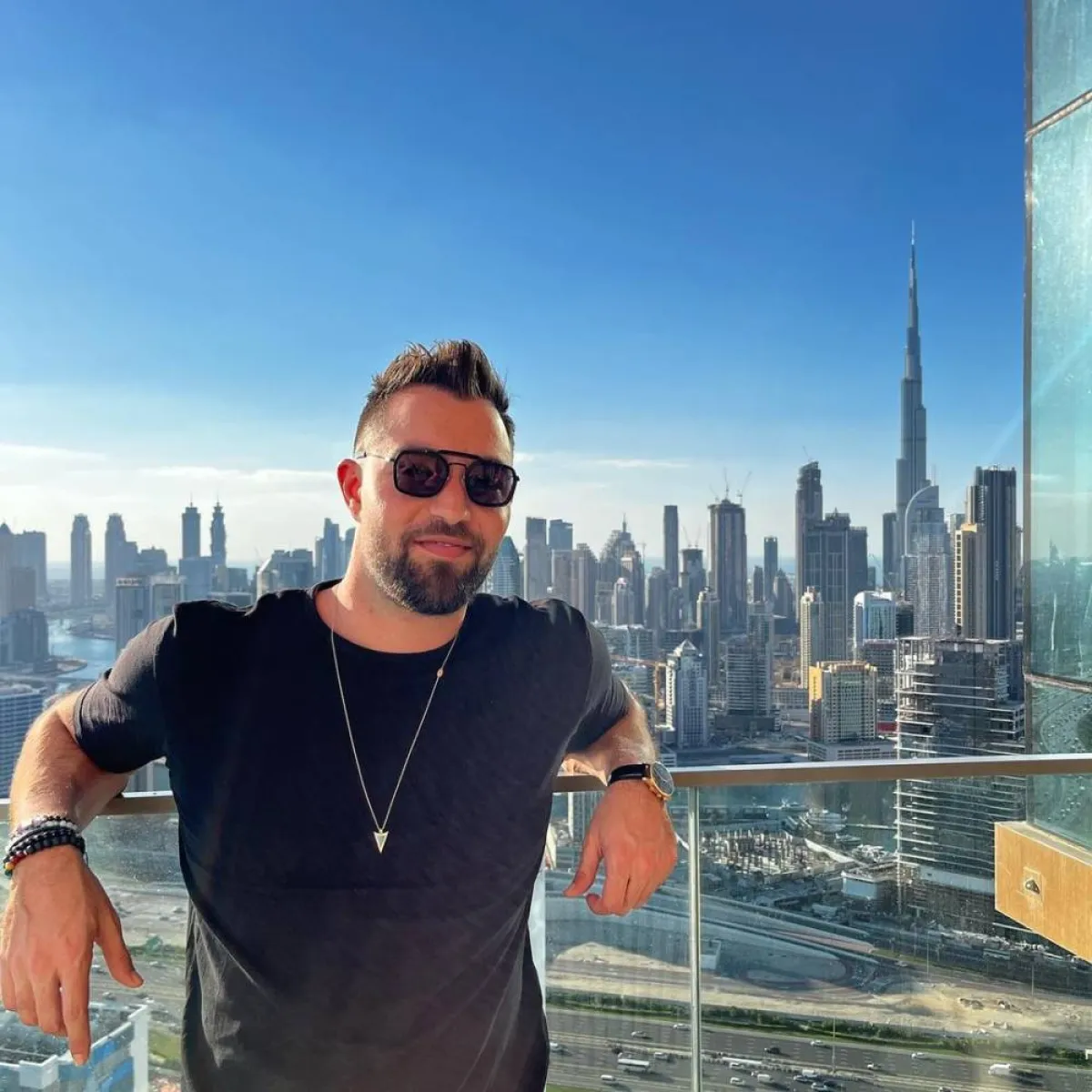 باسل الزارو - الصورة من حسابه على انستغرام