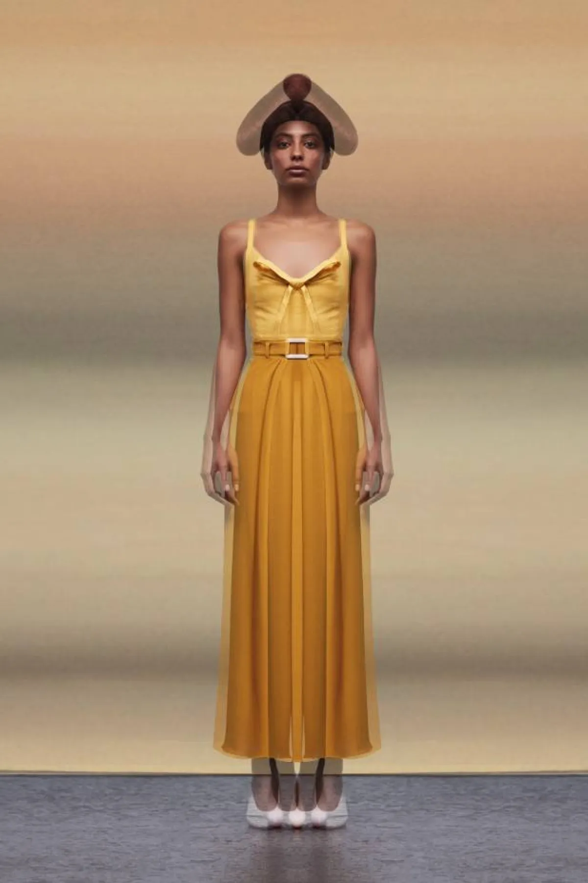 تنسيق اللون الخردلي