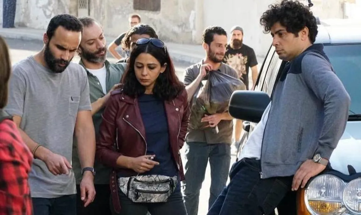 كواليس فيلم الحارة - صورة من صفحة ميساء عبد الهادي على "انستغرام"
