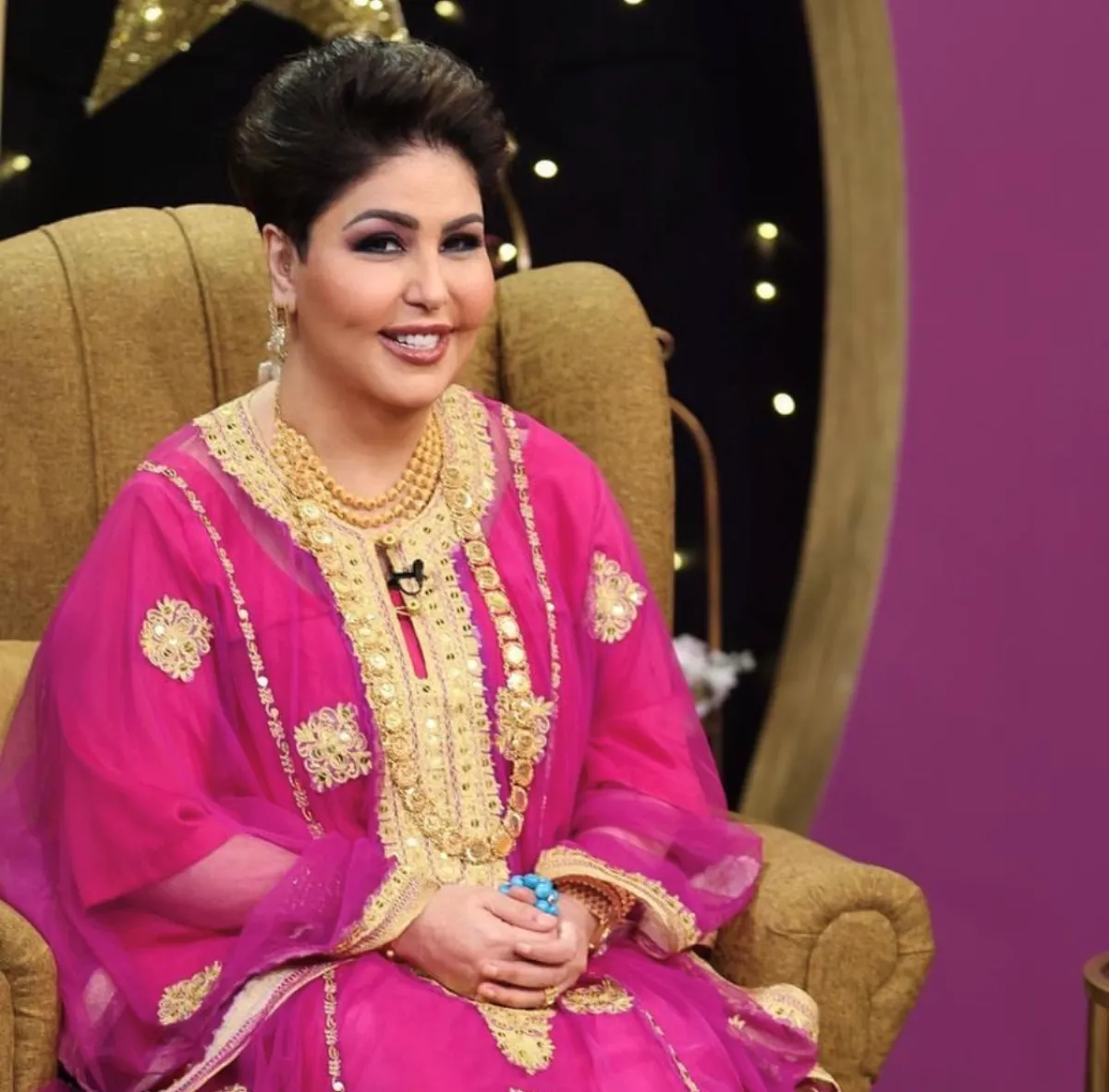 فجر السعيد - الصورة من حسابها على الانستجرام 