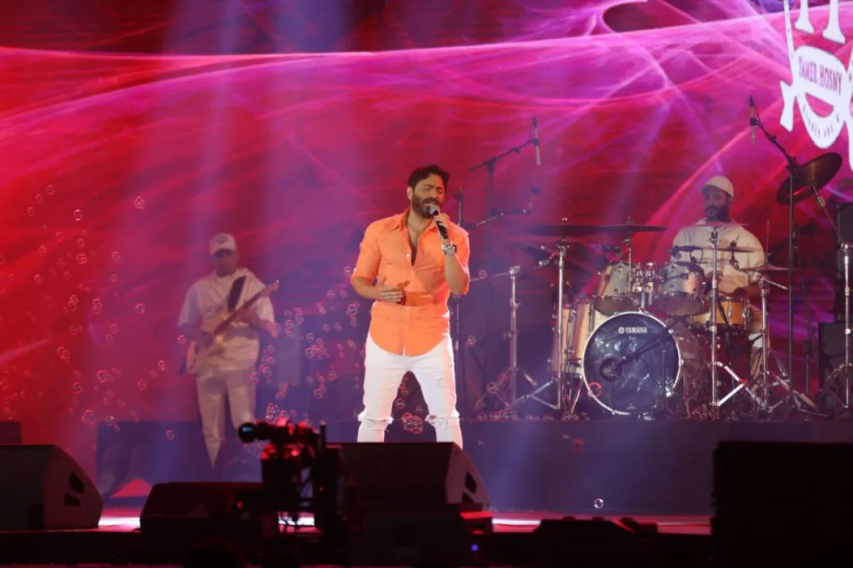  تامر حسني يحيي حفلاً بجدة ويشعل الأجواء-الصورة خاصة بـ"سيدتي"