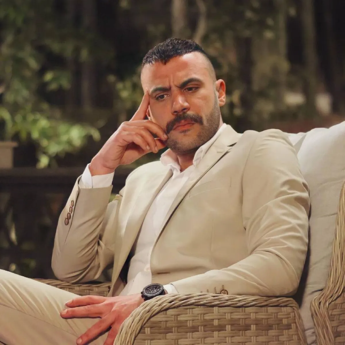 محمد إمام - صورة من حسابه على إنستجرام