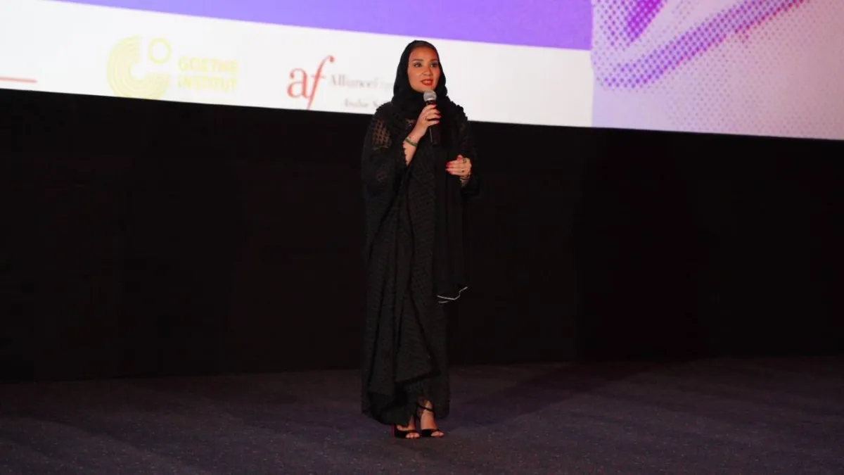 لقطة من افتتاح الدورة الأولى لمهرجان السينما الأوروبية - صورة من المكتب الإعلامي للمهرجان