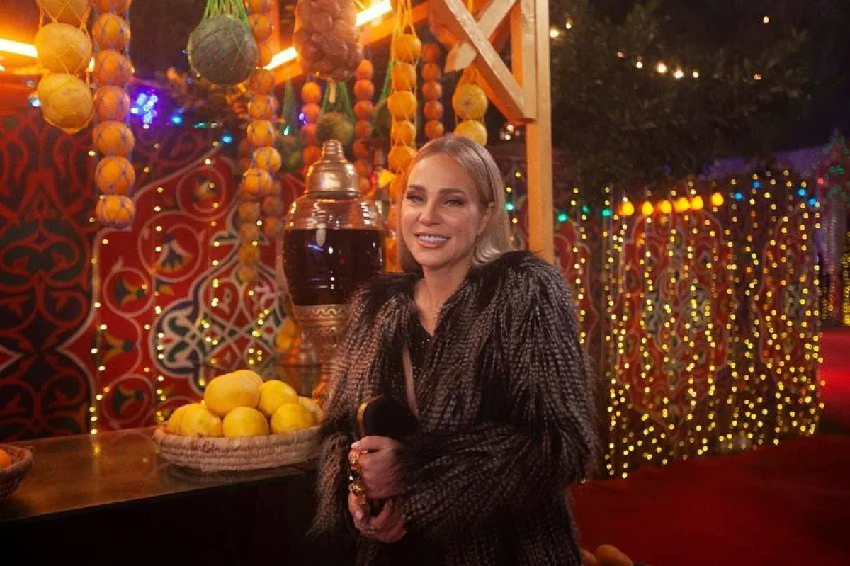 شيرين رضا من مشاركتها في مسلسل الكبير أوي - الصورة من حسابها على إنستجرام