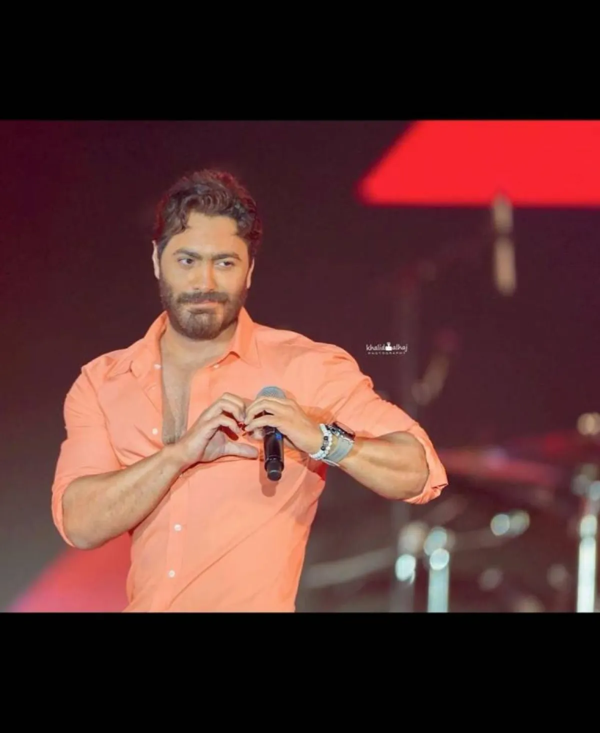 تامر حسني بطل فيلم بحبك - صورة من حسابه على إنستجرام