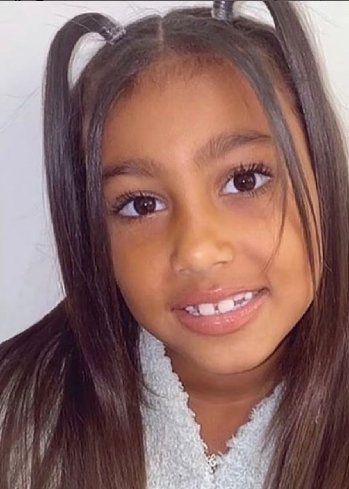 من الصور التي نشرتها كيم كارداشيان لابنتها نورث ويست على انستغرام