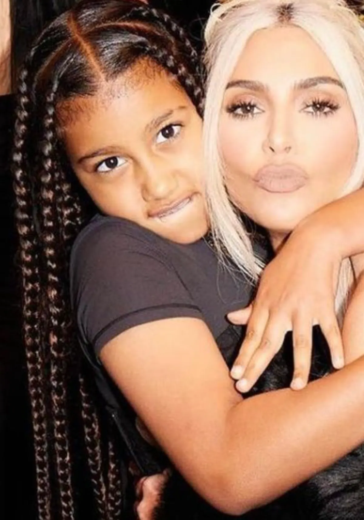 من الصور التي نشرتها كيم كارداشيان لابنتها نورث ويست على انستغرام